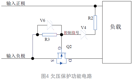 過欠壓、防反接電路